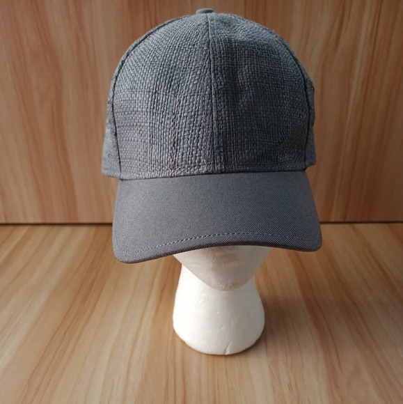 Lululemon Womens Mens OS Festival Hat Woven Straw Baseball Cap Cadet Blue. - Picture 1 of 12